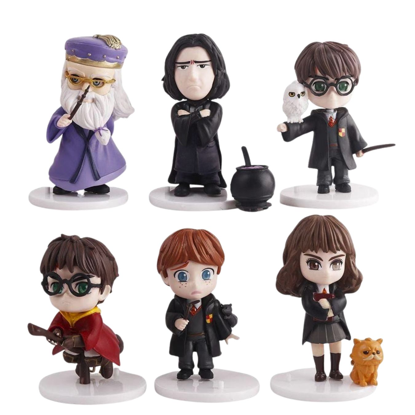 Harry Potter Chibi Figurine Set of 6 (10 cm)