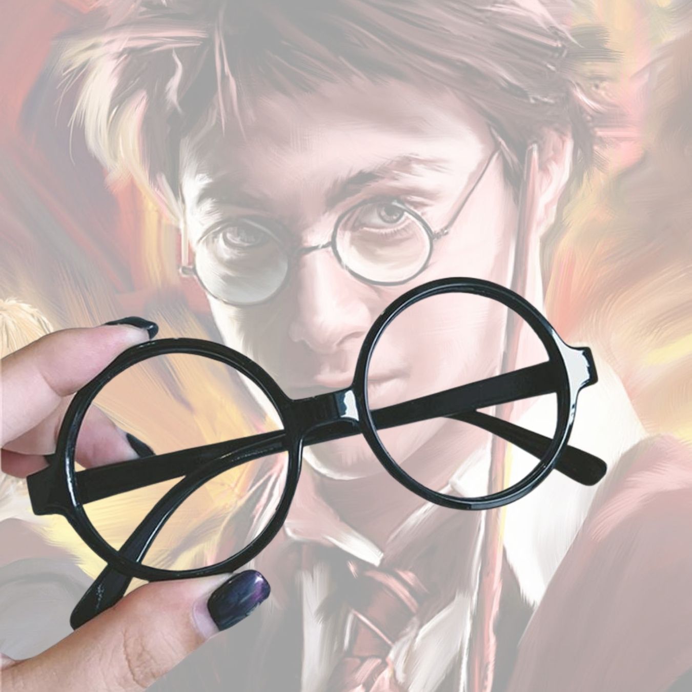 Wizard Glasses (for cosplay, no glass in frame) | Harry Potter