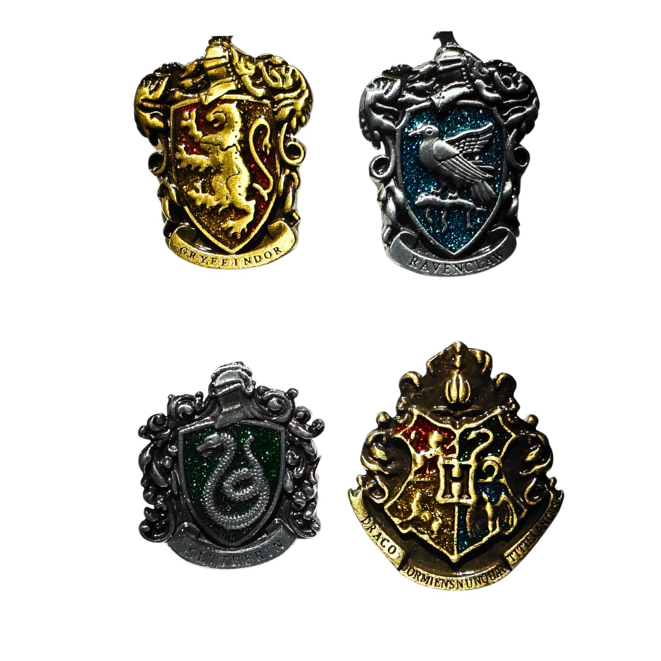Hogwarts House Crest Metal Brooch (select variant)