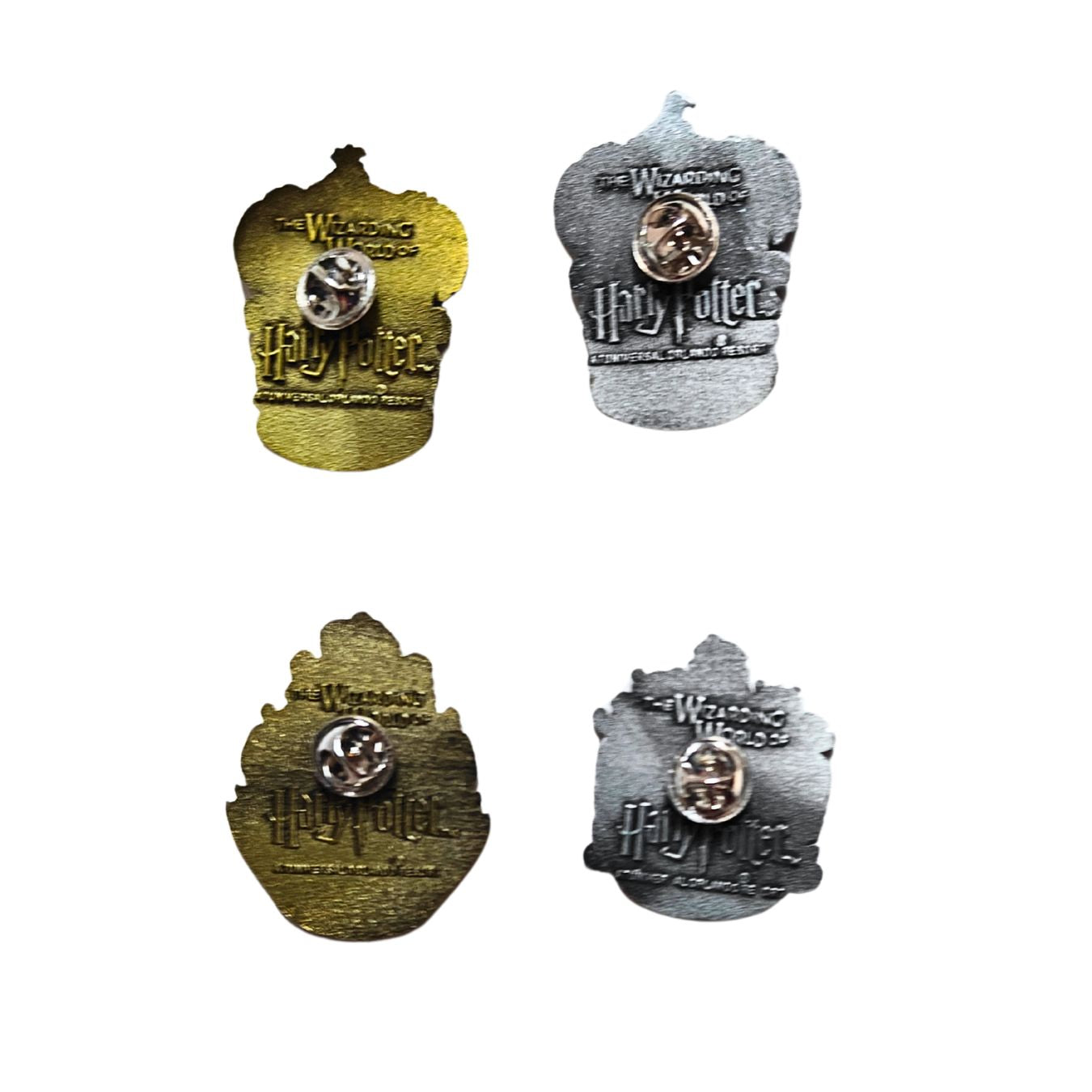 Hogwarts House Crest Metal Brooch (select variant)