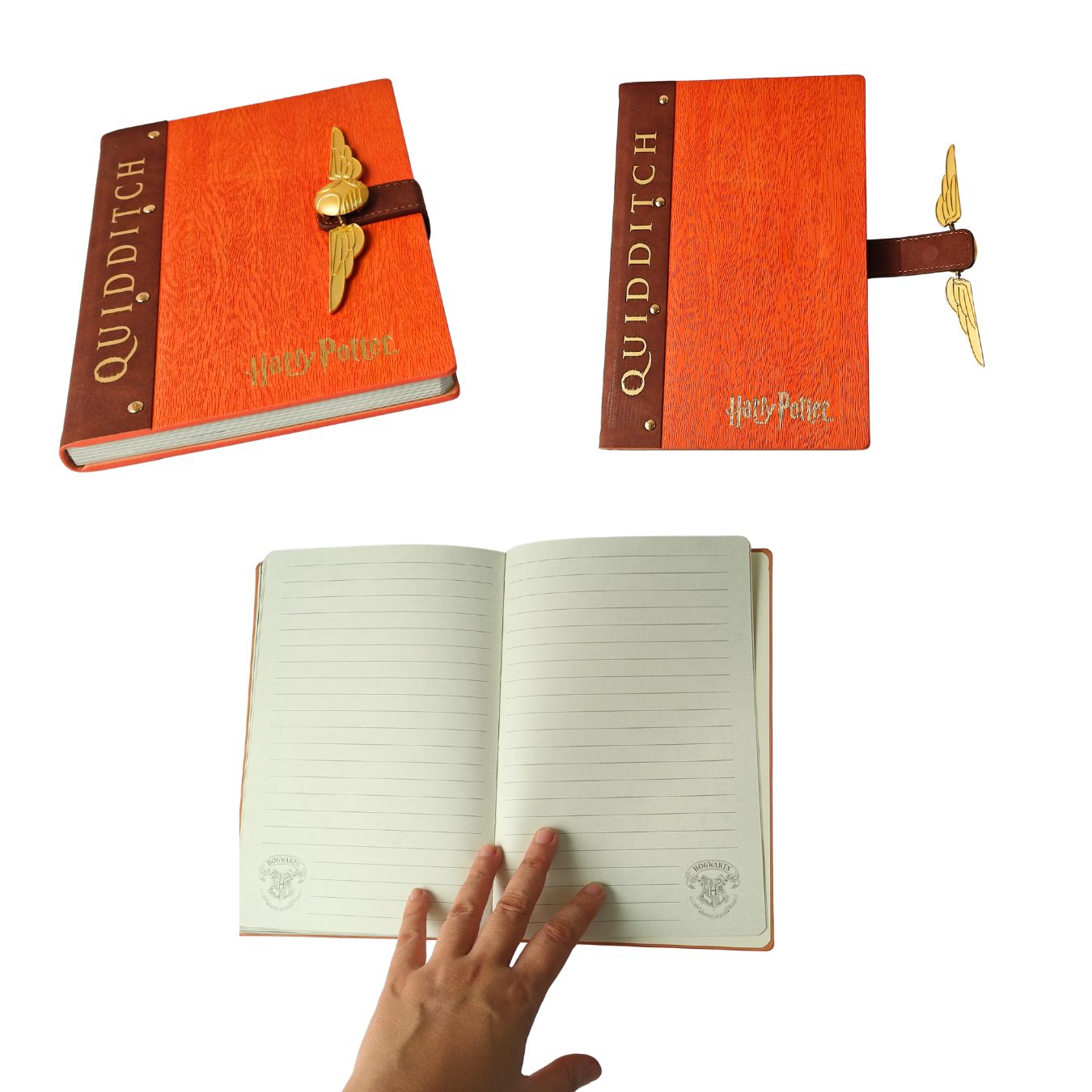 Harry Potter Quidditch Faux Leather Journal A