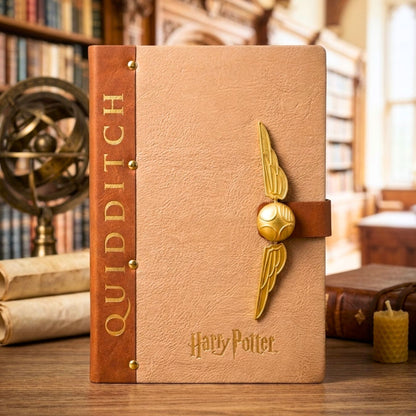 Harry Potter Quidditch Faux Leather Journal C