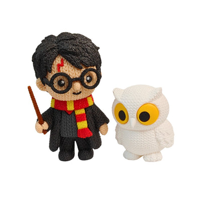 Harry Potter & Hedwig Knit Look Figure Set of 2 (6 - 10 cm)