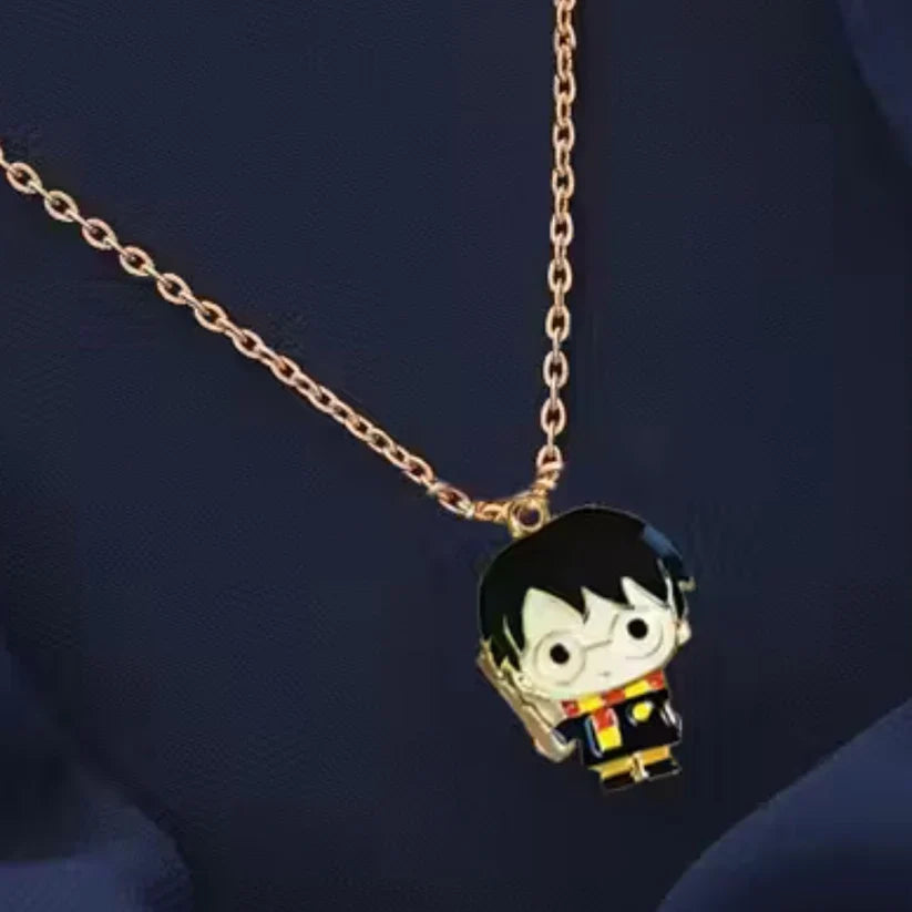 Harry Potter Metal Pendant Necklace (select variant)
