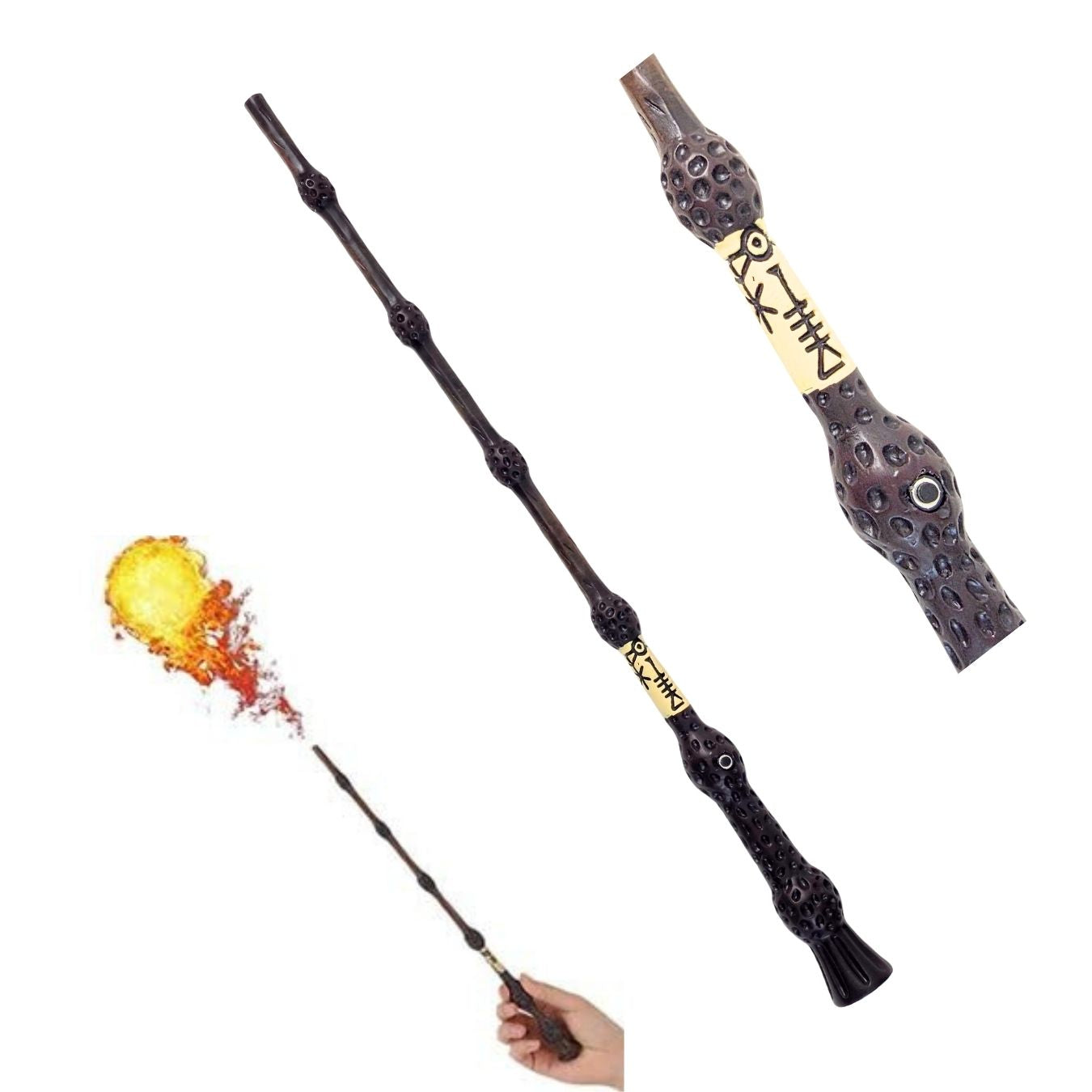 Harry Potter Fire Wands (40 cm) - Shoots Fire (select variant)