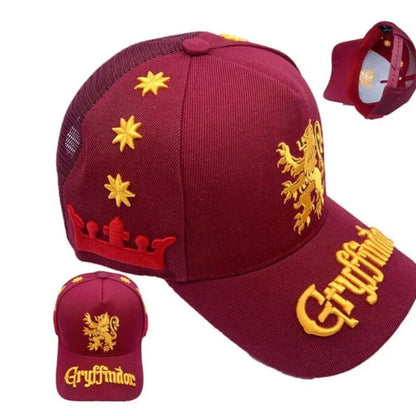 Harry Potter Gryffindor Embroidered Trucker Cap (size - fit for adults)