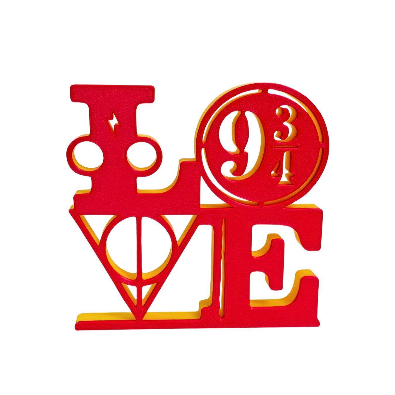 Love Tabletop Logo | Platform 9¾ & Deathly Hallows Edition (13*12*2 cm)