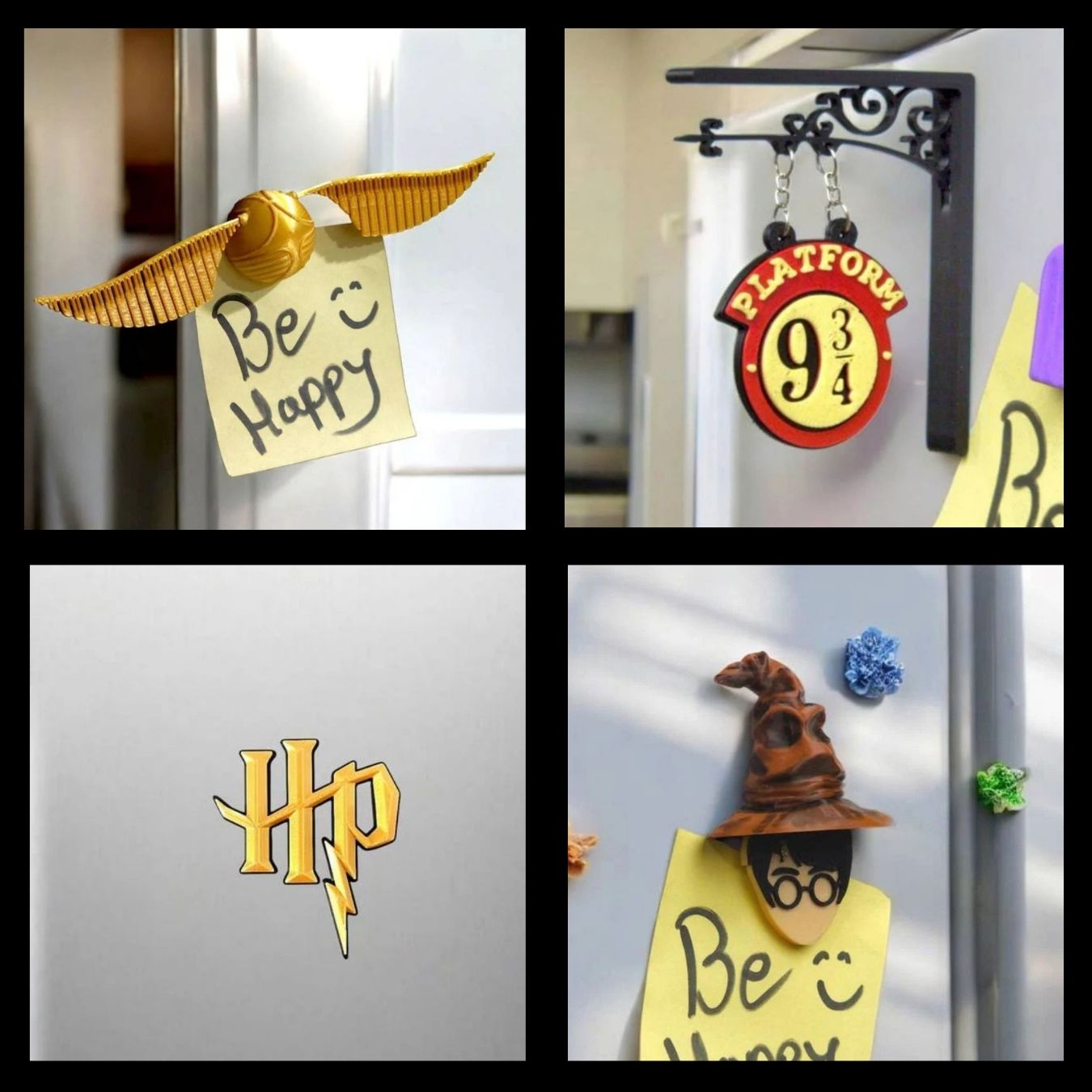 Harry Potter - 3D Magnets (select from menu)