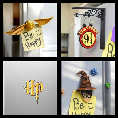 Harry Potter - 3D Magnets (select from menu)
