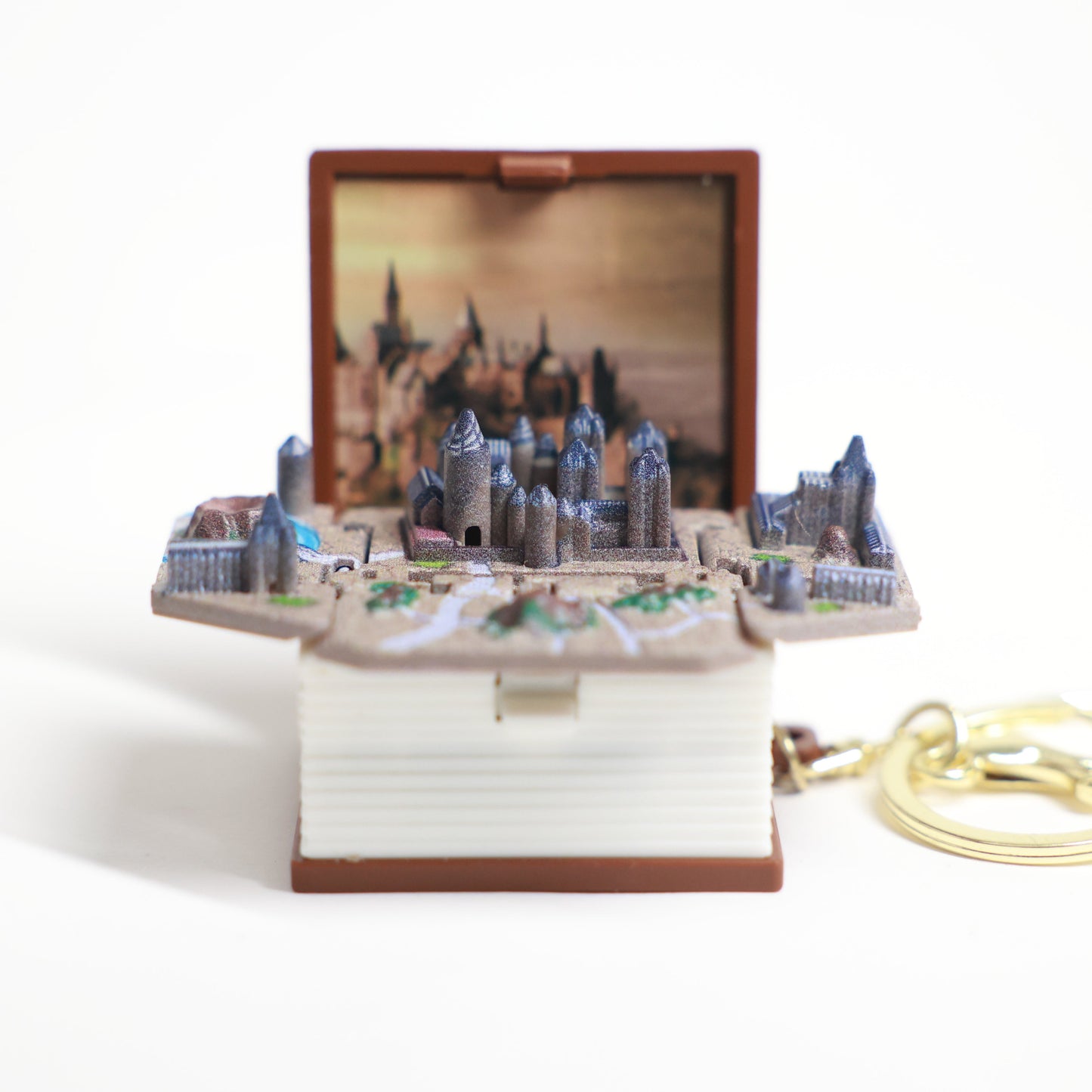 3D Pop-open book- Keychain (select variant)