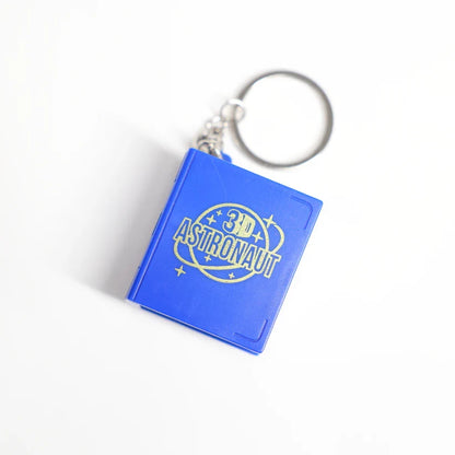 3D Pop-open book- Keychain (select variant)