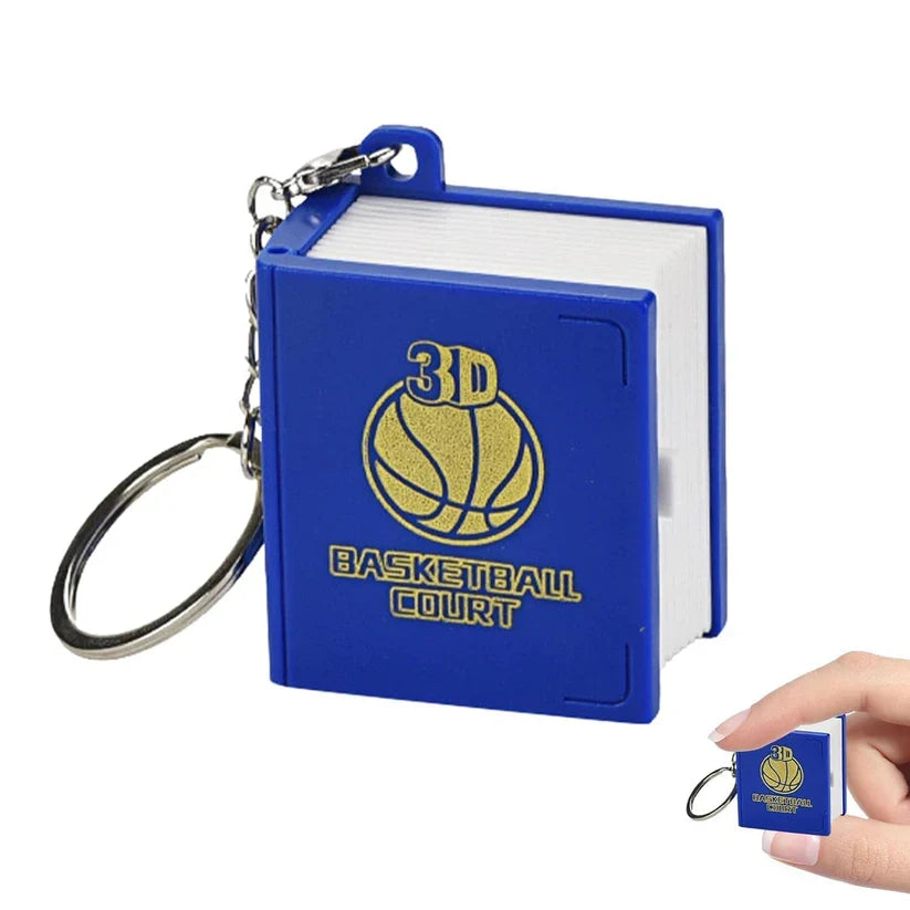 3D Pop-open book- Keychain (select variant)