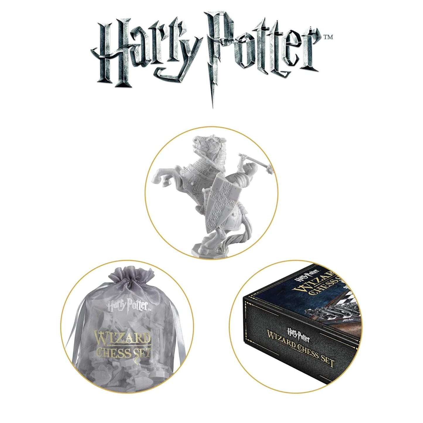 Wizard Chess Set | Harry Potter | Premium Large Chess Board Game with Detailed Figurines