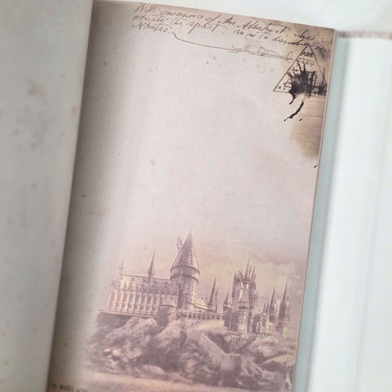 Hogwarts Tri-Fold Hard-Cover Illustrated Diary (17*11 cm) (select variant)