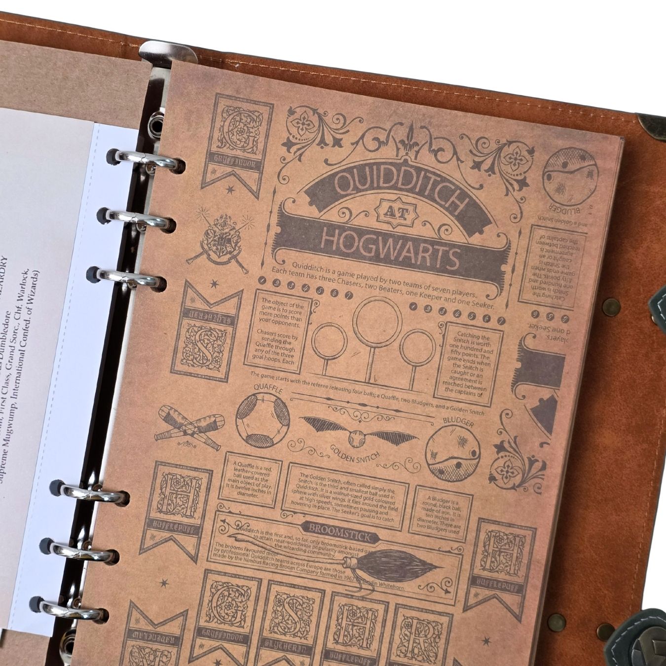 Harry Potter -  File-Folder Style Illustrated Premium Diary (23*18 cm) (select variant)