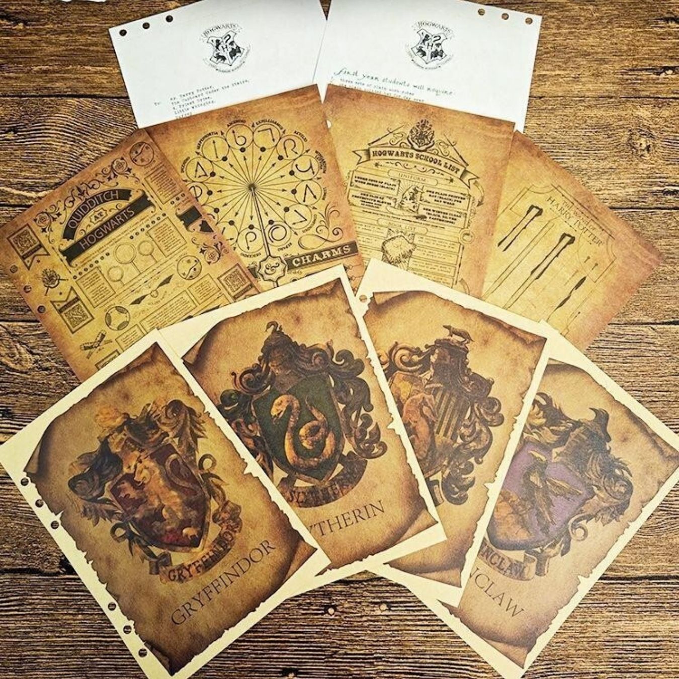 Harry Potter -  File-Folder Style Illustrated Premium Diary (23*18 cm) (select variant)