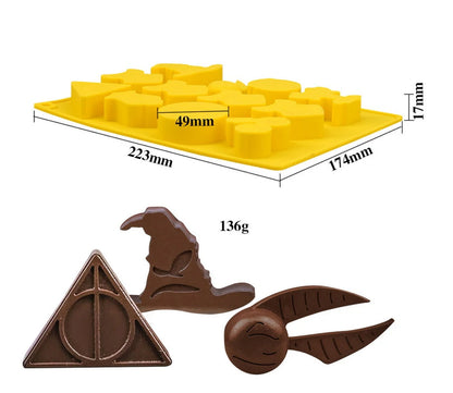 Harry Potter Silicon Tray for Chocolate / Ice Mould