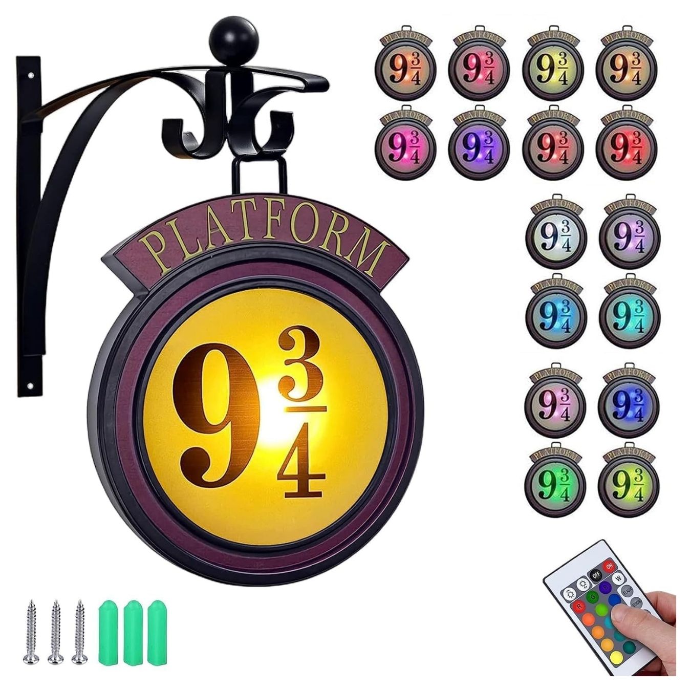 Platform 9 3/4 Hanging Wall Lamp (15 x 17 cm) | Harry Potter