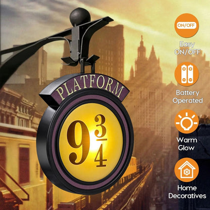 Platform 9 3/4 Hanging Wall Lamp (15 x 17 cm) | Harry Potter