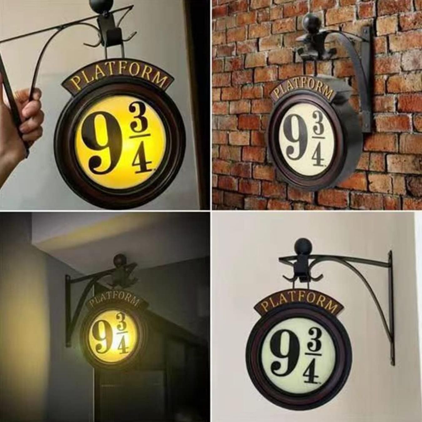 Platform 9 3/4 Hanging Wall Lamp (15 x 17 cm) | Harry Potter
