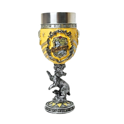Hogwarts House Goblets (20*9 cm)- Resin with inner steel cup | Harry Potter  (select variant from menu)