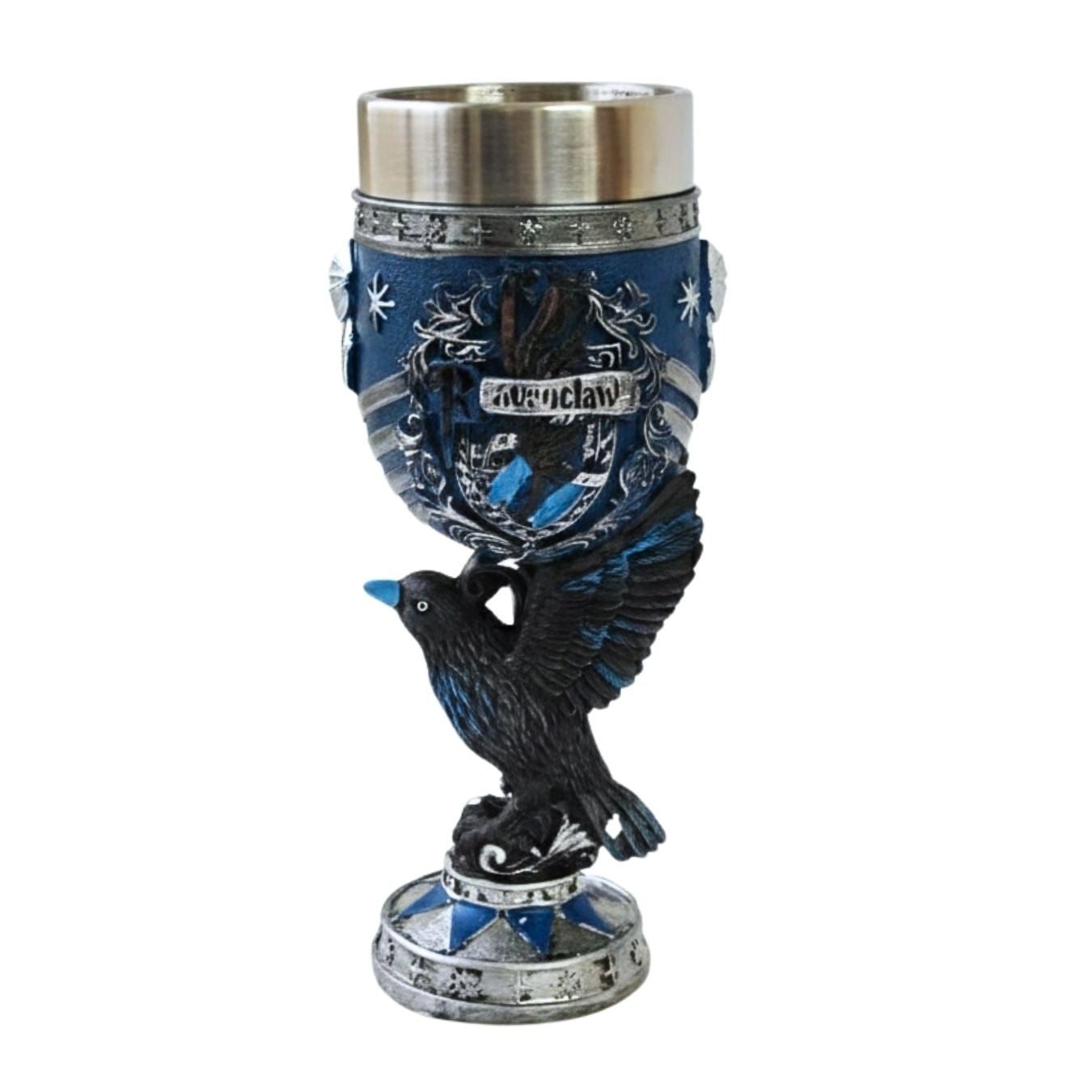 Hogwarts House Goblets (20*9 cm)- Resin with inner steel cup | Harry Potter  (select variant from menu)