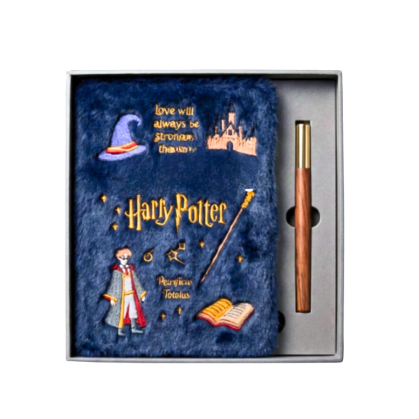 Harry Potter Furry Journal & Pen Gift Set (select variant)| A1