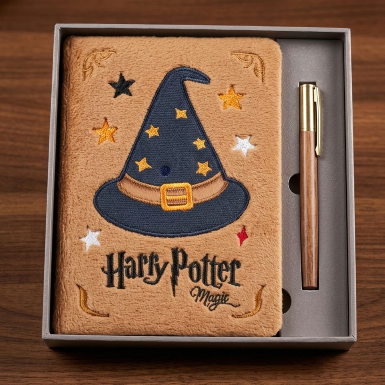 Harry Potter Furry Journal & Pen Gift Set (select variant)| A1