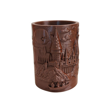 Hogwarts Castle & Boat on Lake - Desktop Organizer (11cm)