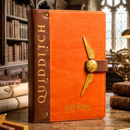 Harry Potter Quidditch Faux Leather Journal A