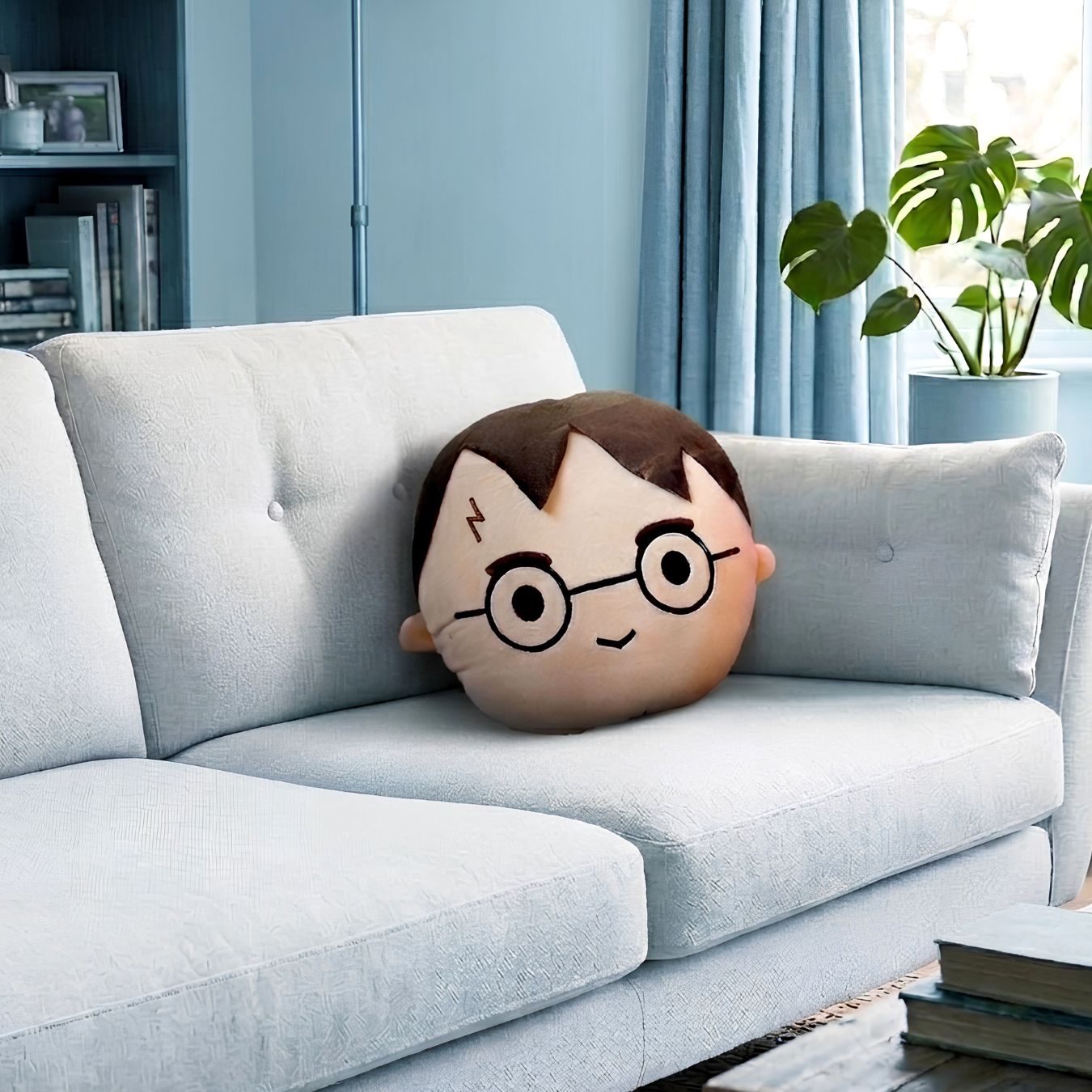 Harry Potter Plush Head Cushion Pillow/ Car Pillow (28 - 35 cm)