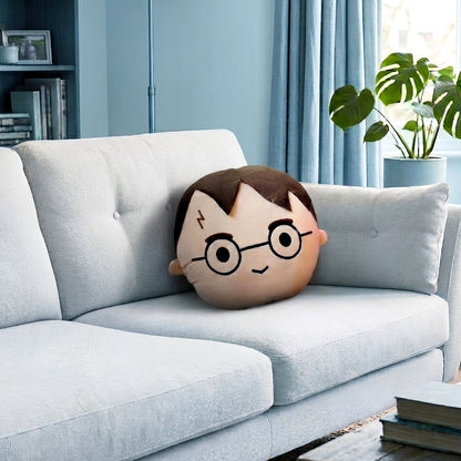 Harry Potter Plush Head Cushion Pillow/ Car Pillow (28 - 35 cm)