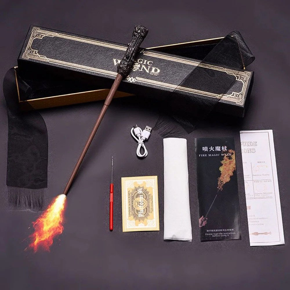 Harry Potter Fire Wands (40 cm) - Shoots Fire (select variant)