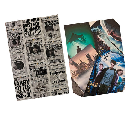 Harry Potter Postcards (9"x6"), 300 gsm thick premium card-paper) - Set of 12
